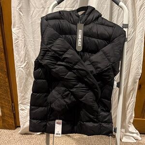 32 Degrees Quilted Black Jacket